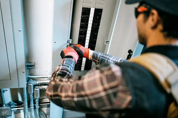 Quadro de distribuição de circuitos elétricos