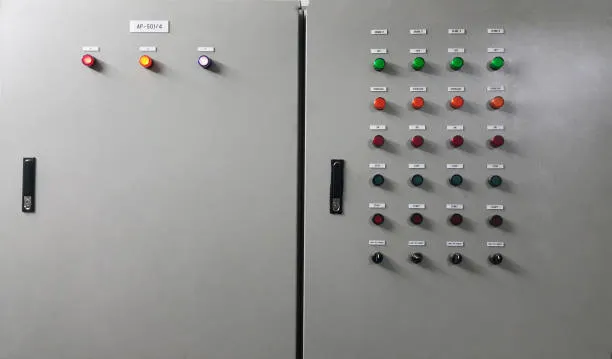 Quadro elétrico para bombear água